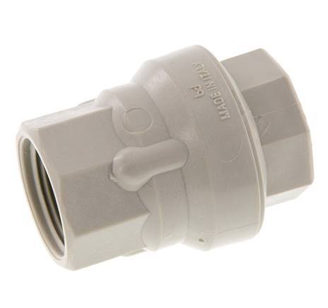G 1'' Polypropylene Check Valve 0.02-6 bar (0.29-87 psi)