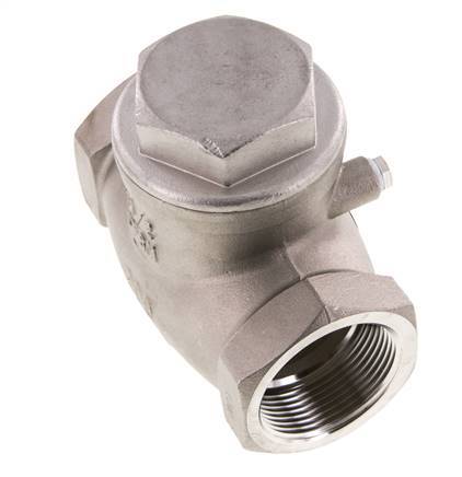 G 3'' Stainless Steel Swing Check Valve 16 bar (232 psi) Metal Seal