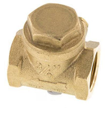 G 3/4'' Brass Swing Check Valve 12 bar (174 psi) Metal Seal