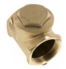 G 2'' Brass Swing Check Valve 10 bar (145 psi) NBR Soft Seal