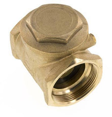 G 2'' Brass Swing Check Valve 10 bar (145 psi) NBR Soft Seal