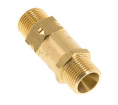G 3/8'' Male Threaded Brass Check Valve 0.4-40 bar (5.8-580 psi)