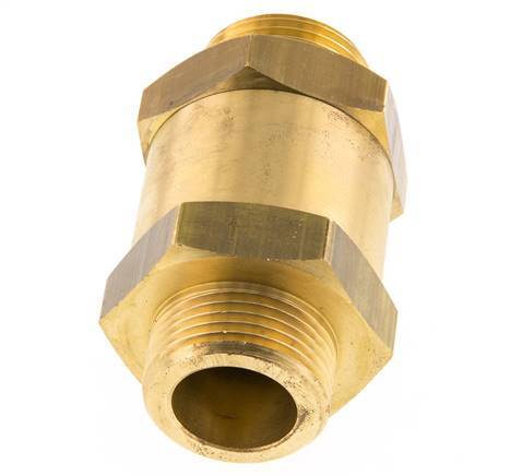 G 1'' Male Threaded Brass Check Valve 0.1-40 bar (1.45-580 psi)