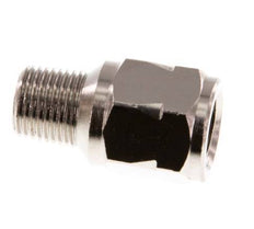 R/Rp 1/8'' M/F Mini Check Valve Nickel-Plated Brass 10 bar (145 psi) FKM With Spring