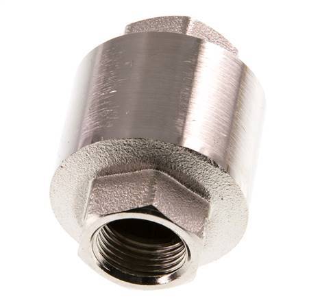G 3/8'' Nickel-Plated Brass Check Valve 12 bar (174 psi)