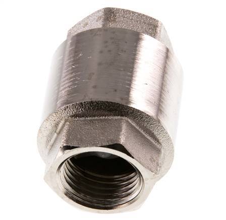 G 1/2'' Nickel-Plated Brass Check Valve 12 bar (174 psi)