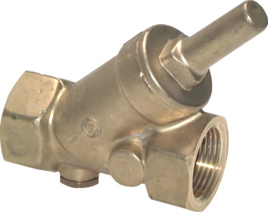 Rp 2-1/2'' Brass Y Check Valve Drinking Water 16 bar (232 psi) EPDM
