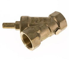 Rp 1-1/4'' Brass Y Check Valve 16 bar (232 psi) NBR