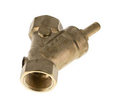 Rp 1-1/4'' Brass Y Check Valve 16 bar (232 psi) NBR