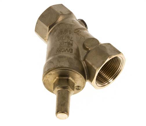 Rp 1-1/4'' Brass Y Check Valve 16 bar (232 psi) NBR