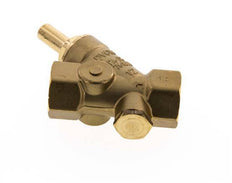 Rp 1/2'' Brass Y Check Valve Drinking Water 10 bar (145 psi) EPDM