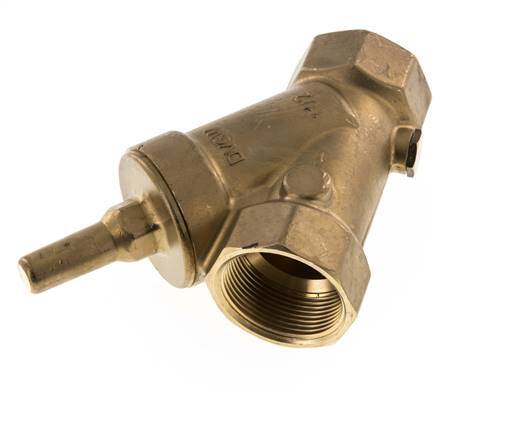 Rp 1-1/2'' Brass Y Check Valve Drinking Water 10 bar (145 psi) EPDM