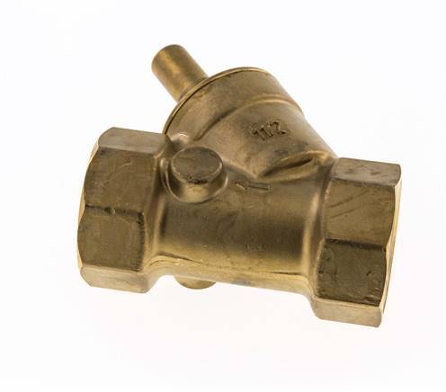 Rp 1-1/2'' Brass Y Check Valve 10 bar (145 psi) NBR