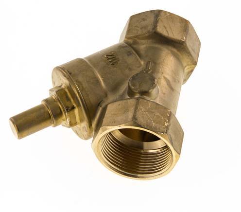 Rp 1-1/2'' Brass Y Check Valve 10 bar (145 psi) NBR