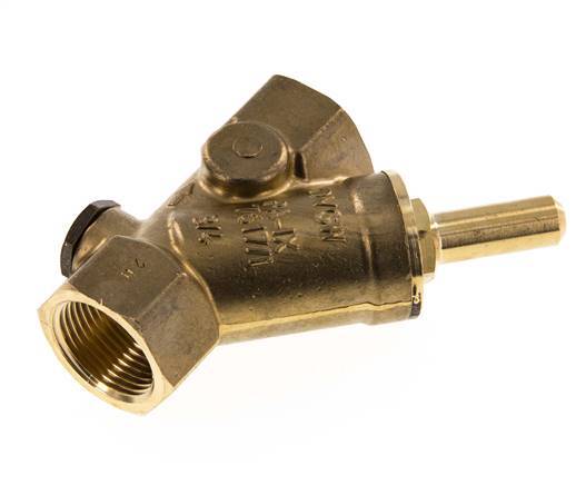 Rp 3/4'' Brass Y Check Valve 16 bar (232 psi) FKM