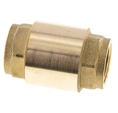 G 3/4'' Brass Check Valve For Vacuum -0.95..25 bar (-13.7..362.5 psi)