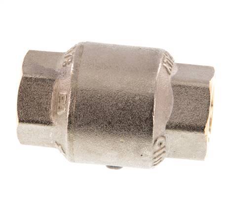 G 3/8'' Nickel-Plated Brass Check Valve 20 bar (290 psi) NBR