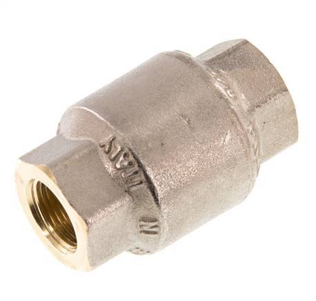G 3/8'' Nickel-Plated Brass Check Valve 20 bar (290 psi) NBR