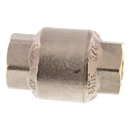 G 3/8'' Nickel-Plated Brass Check Valve 20 bar (290 psi) NBR