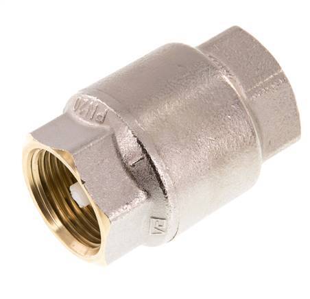 G 1'' Nickel-Plated Brass Check Valve 20 bar (290 psi) NBR