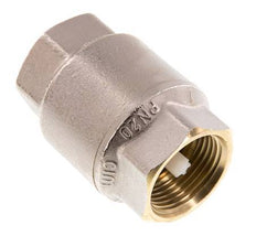 G 1'' Nickel-Plated Brass Check Valve 20 bar (290 psi) NBR