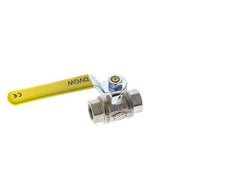 Rp 3/8 inch 2-Way Oxygen Brass Ball Valve PN 63