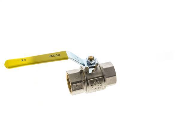 Rp 1-1/4 inch 2-Way Oxygen Brass Ball Valve PN 30