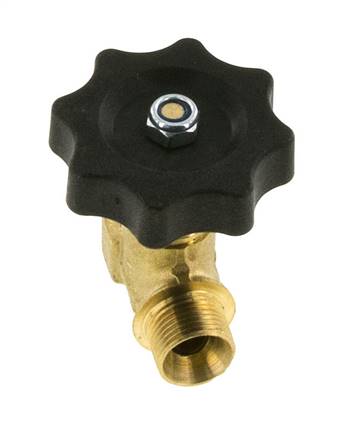 G 3/8'' Male Threaded Brass Ball Valve 40 bar with Handwheel