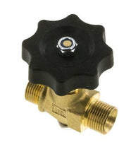 G 3/8'' Male Threaded Brass Ball Valve 40 bar with Handwheel