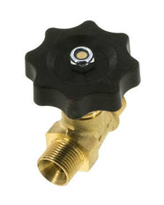 G 3/8'' Male Threaded Brass Ball Valve 40 bar with Handwheel
