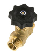 G 1/2'' Male Threaded Brass Ball Valve 40 bar with Handwheel