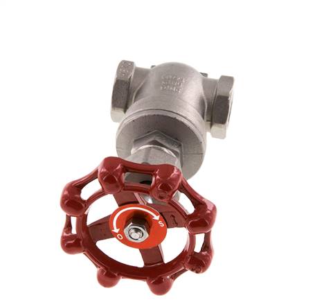 G 1/2'' Stainless Steel Gate Valve 16 bar