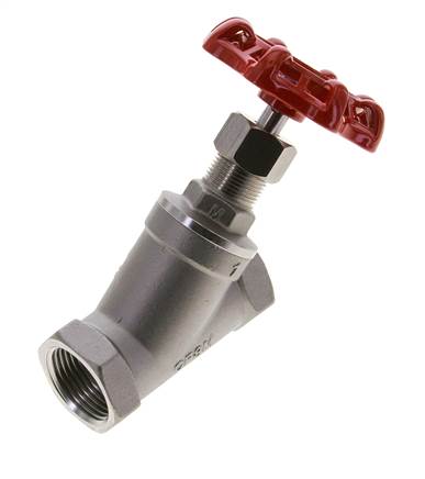 G 1'' Stainless Steel Angle Seat Valve 40 bar