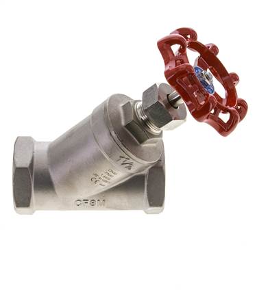 G 1-1/2'' Stainless Steel Angle Seat Valve 40 bar