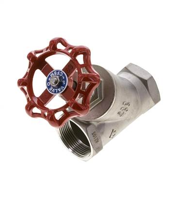 G 1-1/2'' Stainless Steel Angle Seat Valve 40 bar
