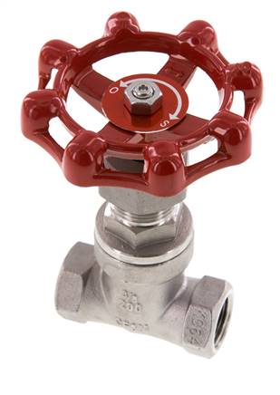 G 3/8'' Stainless Steel Globe Valve 16 bar