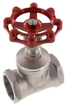 G 1-1/2'' Stainless Steel Globe Valve 16 bar
