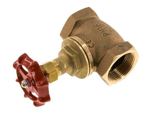 G 1-1/4'' Bronze Globe Valve 16 bar