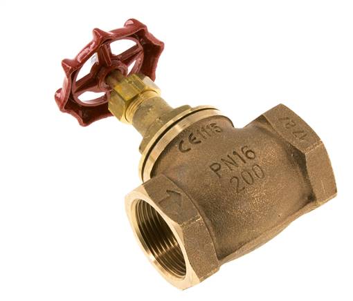 G 1-1/4'' Bronze Globe Valve 16 bar