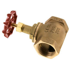 G 1-1/2'' Bronze Globe Valve 16 bar