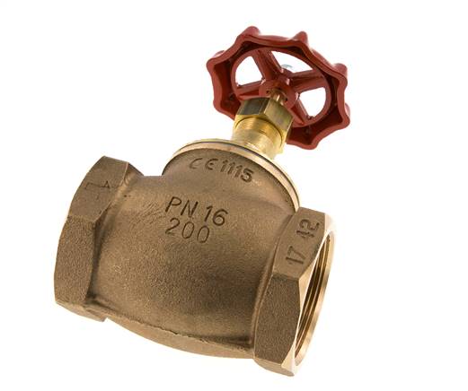 G 2'' Bronze Globe Valve 16 bar
