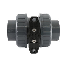 63mm 120V AC VDL 2-way PVC Electrical ball valve