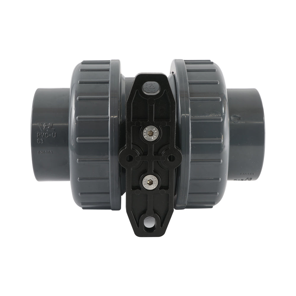 63mm 12V DC VDL 2-way PVC Electrical ball valve