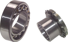Self-aligning Ball Bearing Tapered Bore 75x180x60mm DIN 630 Open