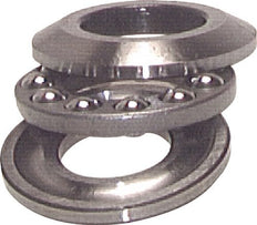 Thrust Ball Bearing 25x47x16.7mm DIN 711 Spherical Resting Surface
