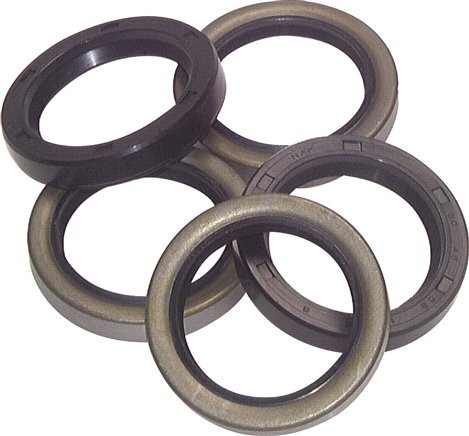 NBR Design AS Rotary Shaft Seal 32x52x10mm [5 Pieces]